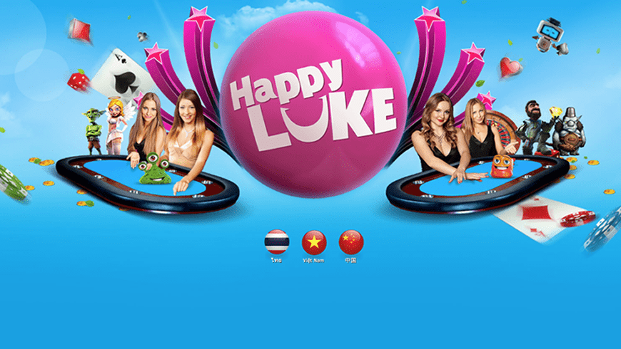 ผู้ให้บริการบนคาสิโนสดของ Happyluke